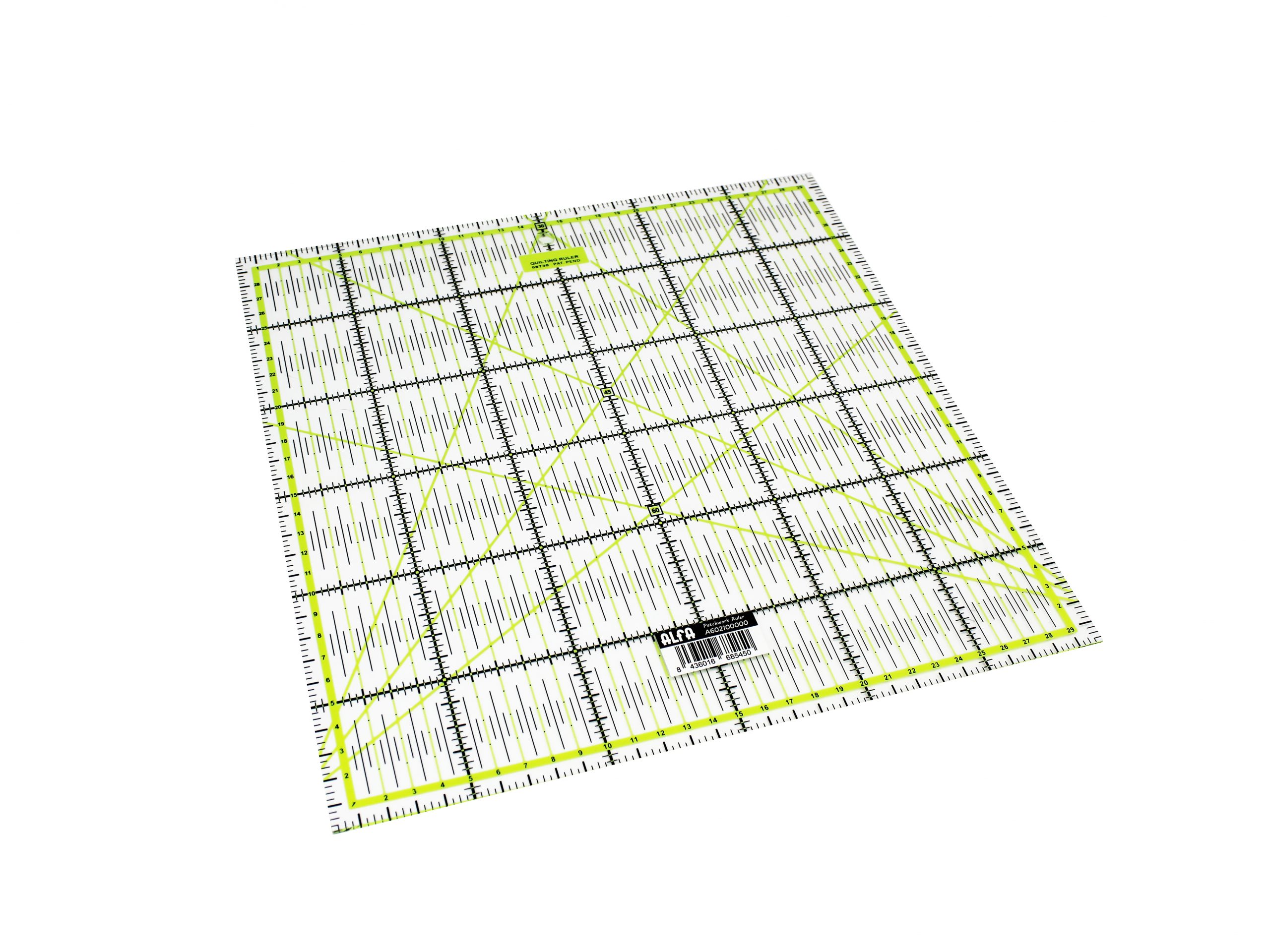 RÈGLE PATCHWORK 30X30 CM
