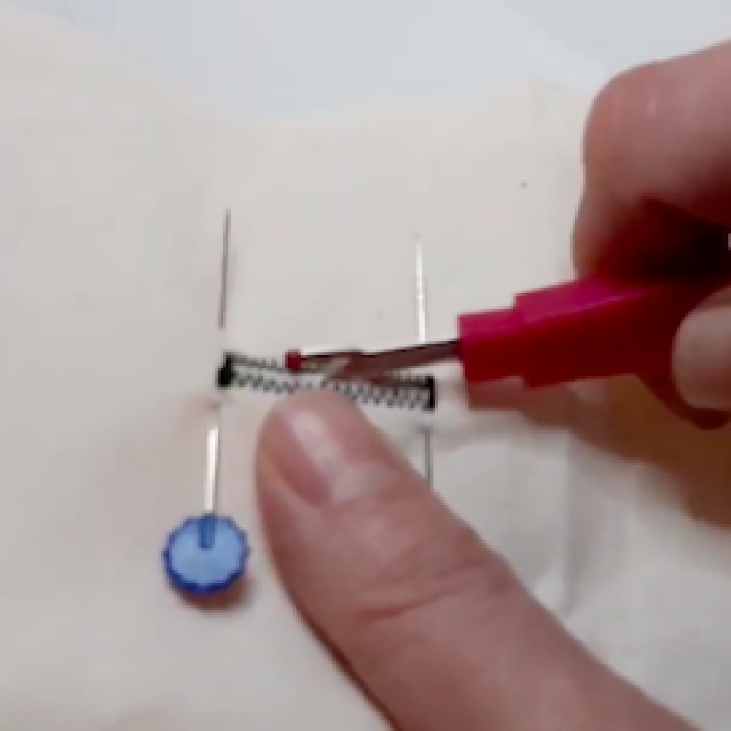 Coudre des boutonnières (niveau de base)