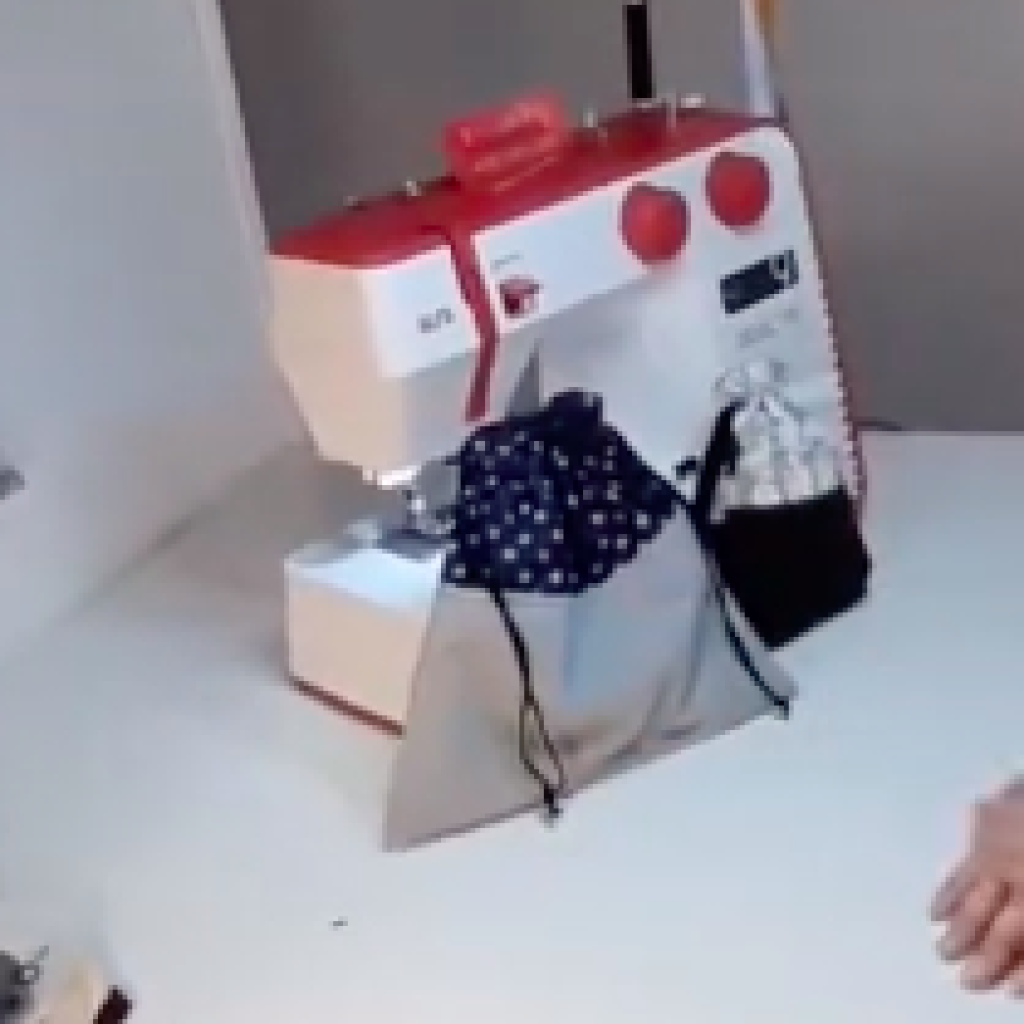 Sac en tissu pour collation (niveau moyen)