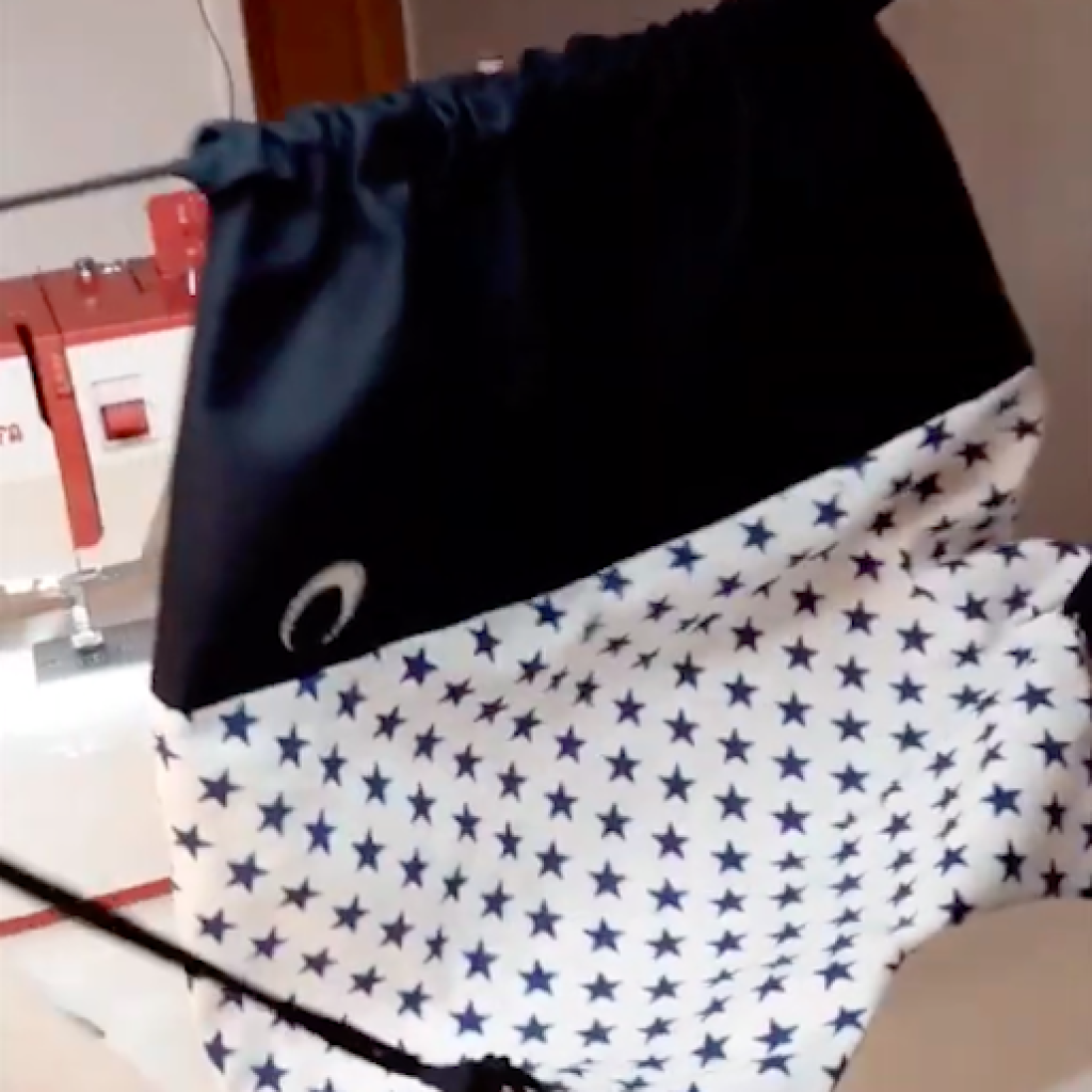 Sac à dos en forme de poisson (niveau moyen)