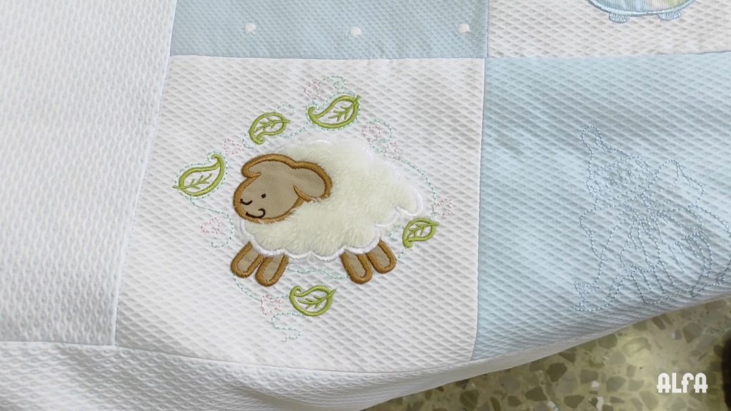 #BORDACONALFA Chapitre 3 - Broderie appliquée