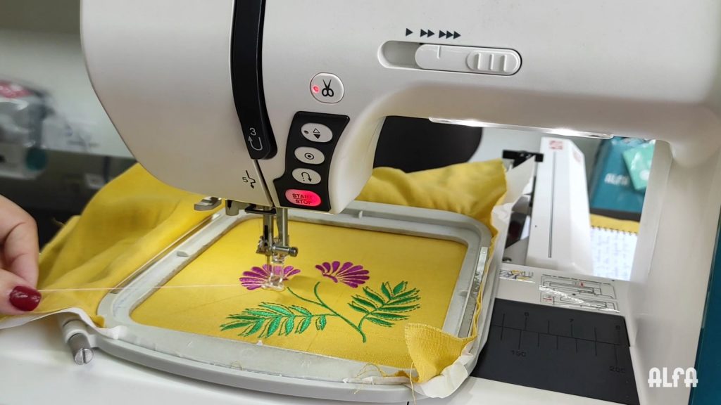 #BORDACONALFA Chapitre 2 - Broderies avec plus d'une couleur